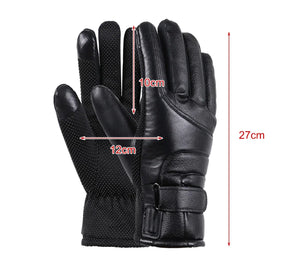 Electric USB Heated Gloves Winter Warming Thermal Ski Snow Hand Warm Windproof Rieworkes