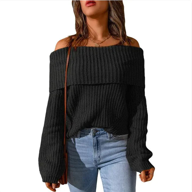 Off-the-Shoulder Sweater Rieworkes