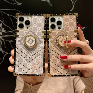 Luxury Flower Glitter Diamond Phone Case For iPhone Rieworkes