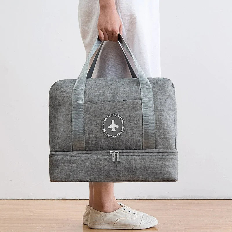Waterproof Gym and Beach Bag with Wet/Dry Compartments Rieworkes