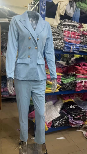 2023 Women's Casual Fashion Suit Set for Work Mimarta