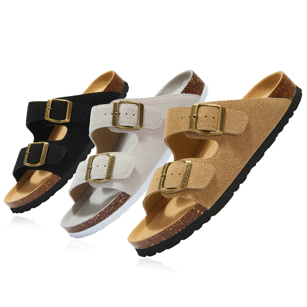 Flat Non-slip Cork Slippers For Men And Women Rieworkes