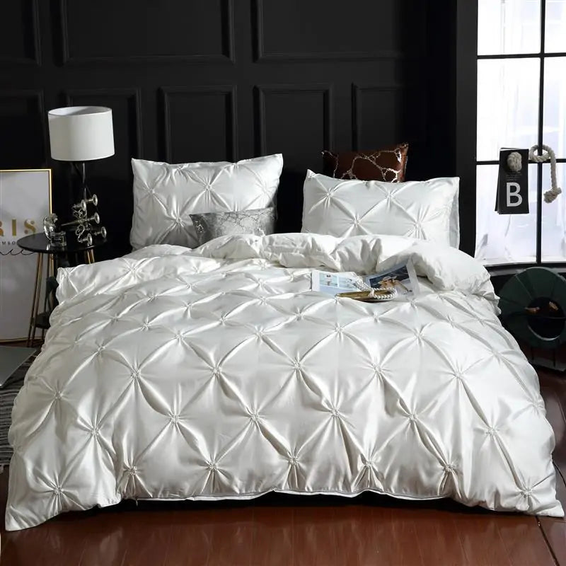 Luxury Silk Bedding Set Rieworkes