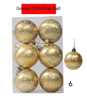 Glitter Christmas Balls Rieworkes