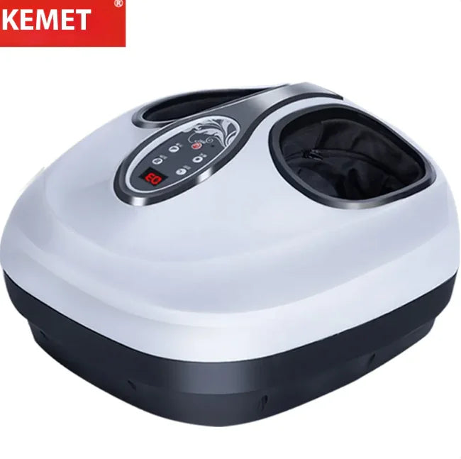 Automatic Shiatsu Foot Massager with Acupoint Kneading &amp; Airbag – Home Electric Heat &amp; Air Pressure Massage Machine Mimarta