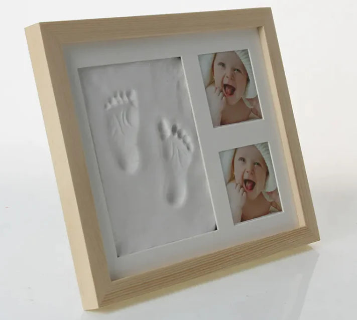 Baby Hand &amp; Foot Print Photo Frame Rieworkes