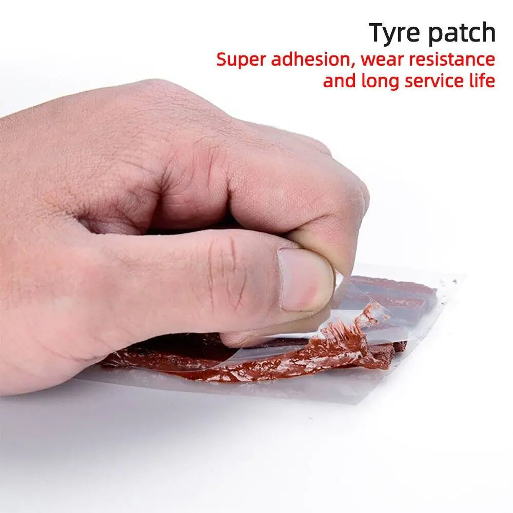 68pc Tire Repair Kit DIY Flat Tire Repair Car Truck Motorcycle Home Plug Patch Rieworkes