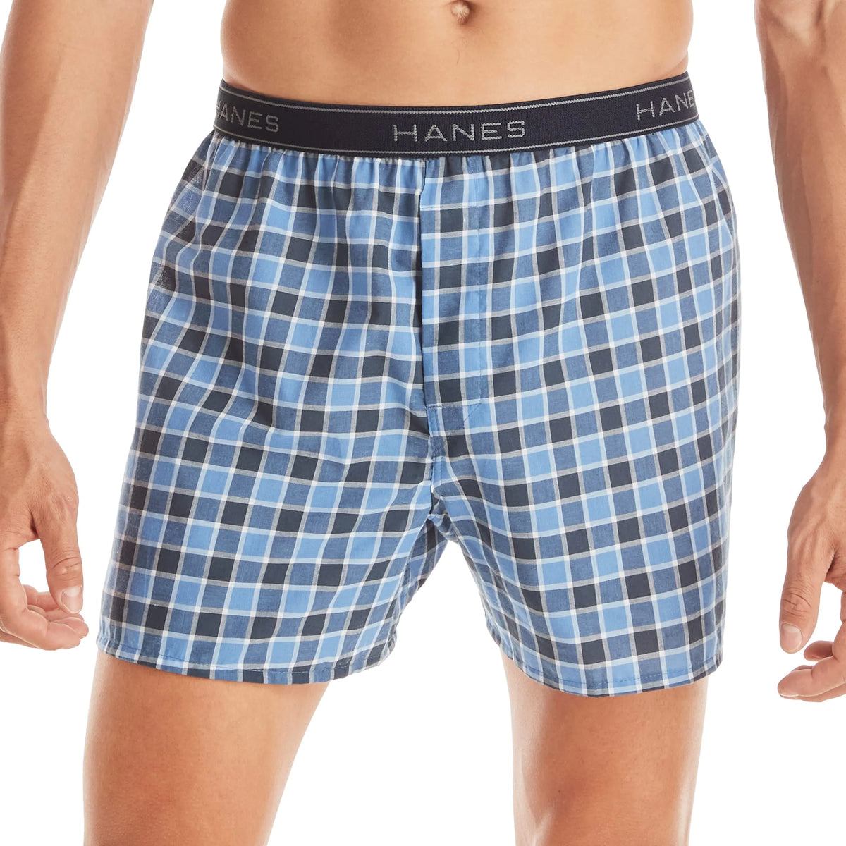 Hanes Men's Tagless Boxer Underwear, Exposed Waistband, Multi-packs Available 12 Assorted - 12 Pack XX-Large Rieworkes