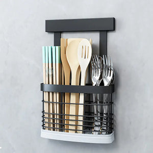 Punch-Free Stainless Steel Kitchen Storage Shelf Mimarta