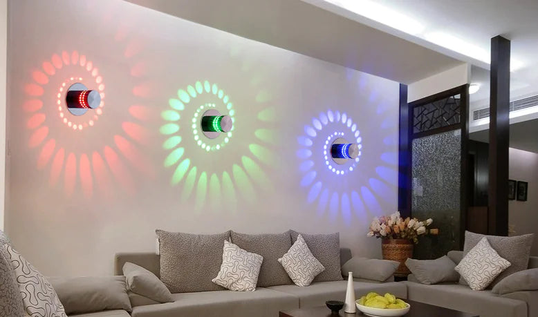 Modern LED Color-Changing Corridor Wall Light Fixture Mimarta