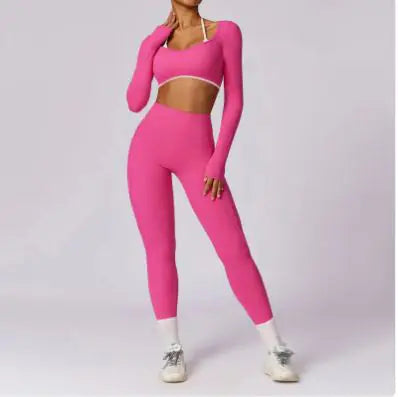 Colorful Beauty Back Yoga set Rieworkes