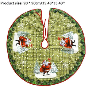 Christmas Tree Skirt Rieworkes