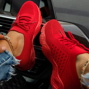 Womens Running Trainers Ladies Sneakers Slip On Walking Gym Comfy Fashion Shoes Rieworkes