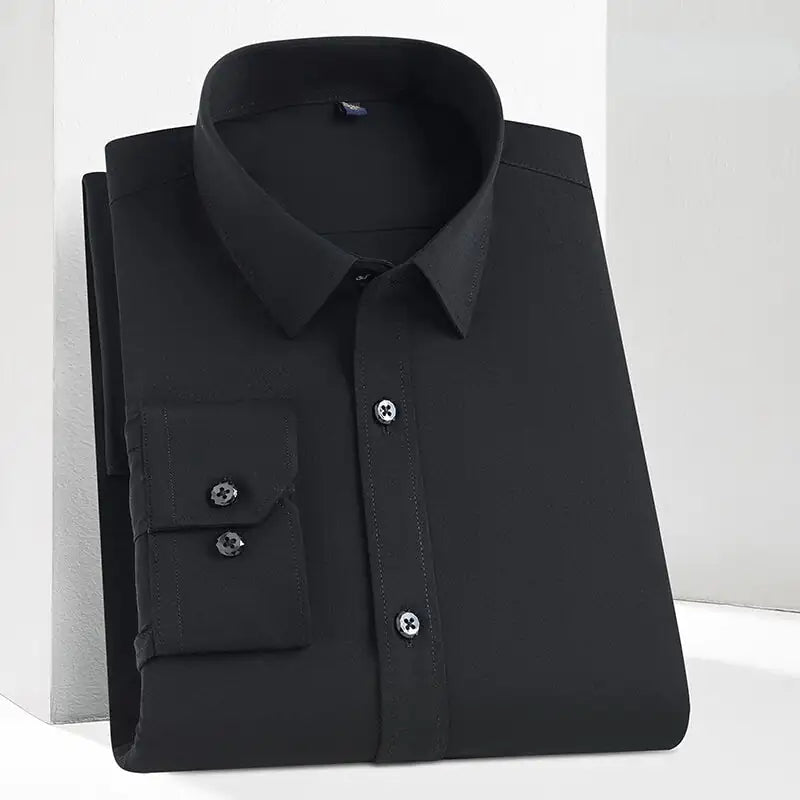 Oil Stain Proof Waterproof Hydrophobic Men Short Sleeve Business White Shirt Rieworkes