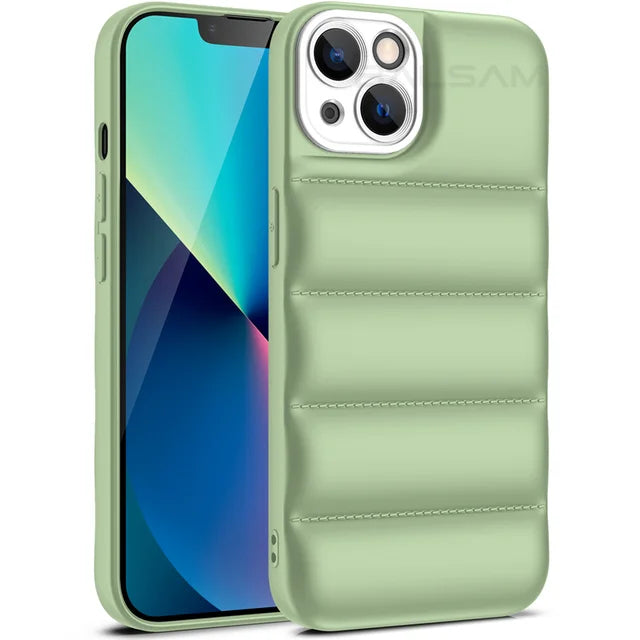 Luxury Down Jacket Phone Case Rieworkes