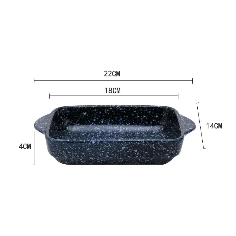 Creative Ceramic Baking Bowl for Microwave Use Mimarta