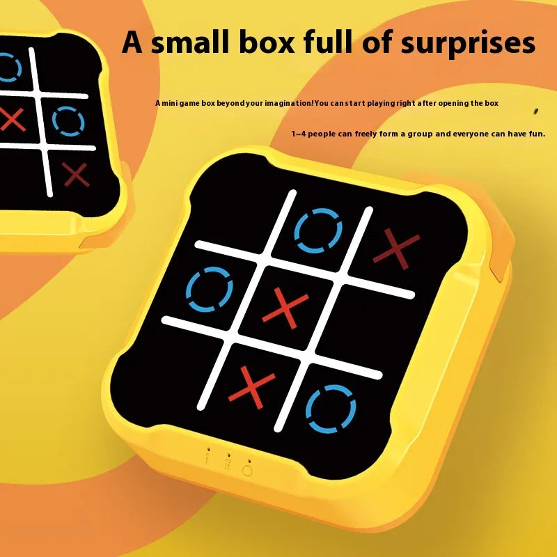 Educational Tictactoe Three-character Chess Rice Chess Children's Toys Rieworkes