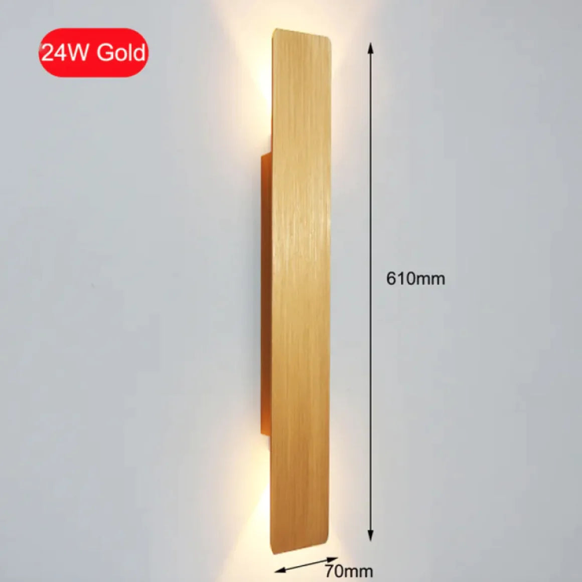 Modern 6W LED Indoor Wall Lamp for Bedroom and Living Room Rieworkes