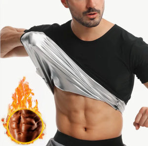 Men's Sauna Suit Compression Top Mimarta
