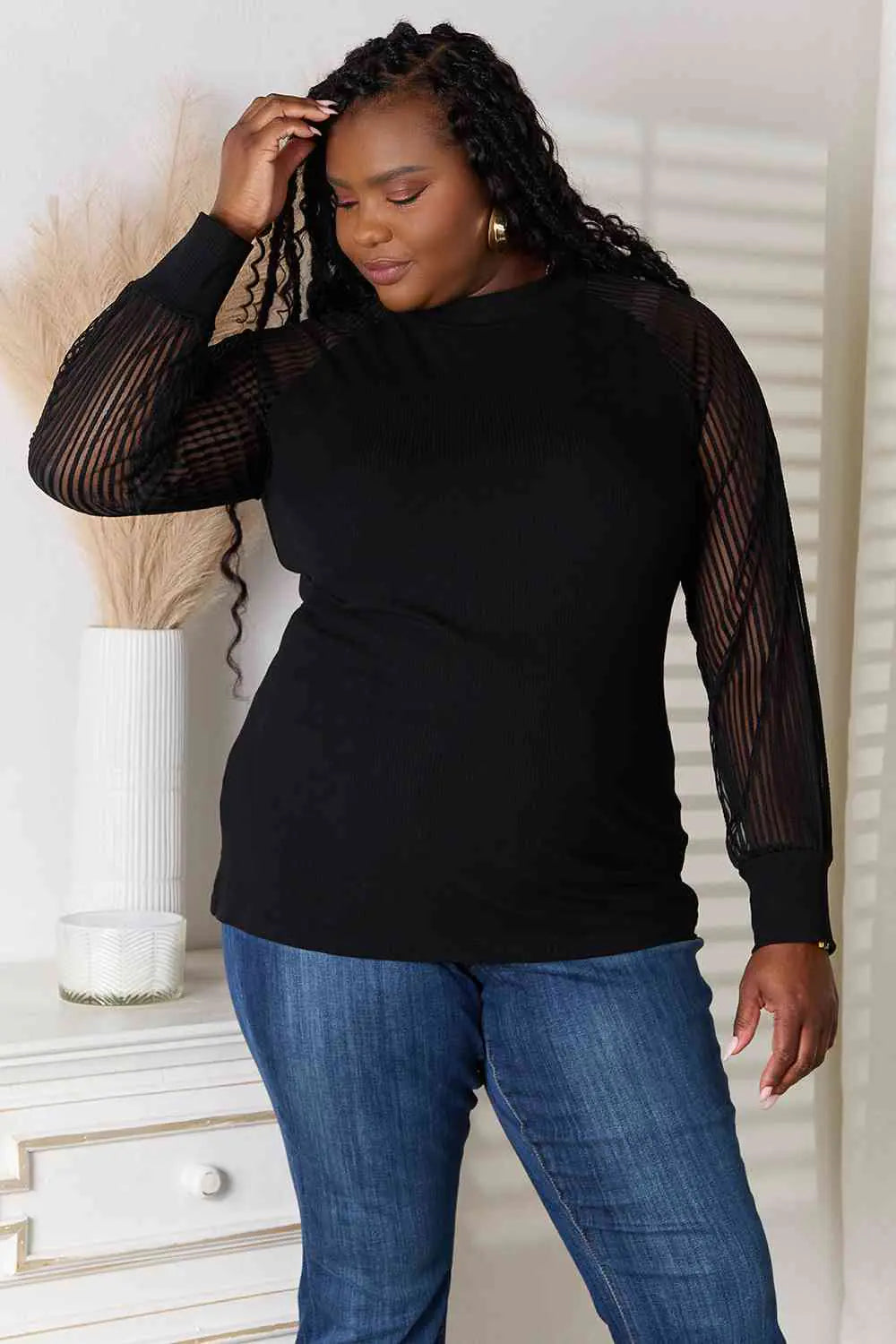Raglan Sleeve Top Rieworkes