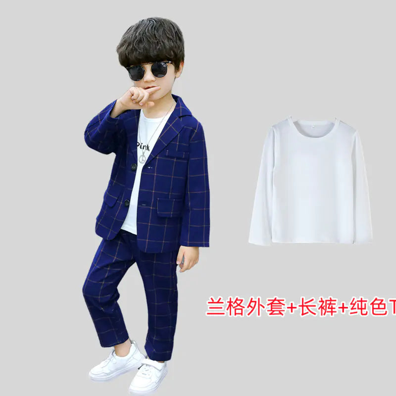 Boys' Stylish Suit Set for Autumn Winter Events Mimarta