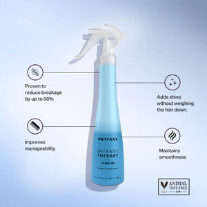 PRAVANA Intense Therapy Leave-In Conditioner Spray Treatment & Detangler | Instantly Detangles & Hydrates | Equalizes Hair Porosity | For All Hair Types | Strengthens & Softens Hair 10.1 Fl Oz (Pack of 1) Rieworkes