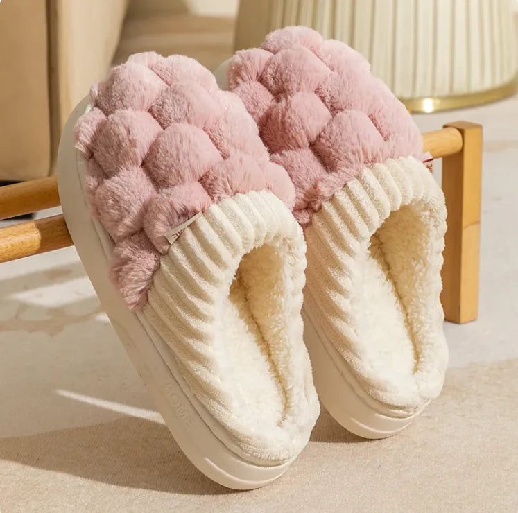 Cozy Cotton Winter Slippers for Women Rieworkes