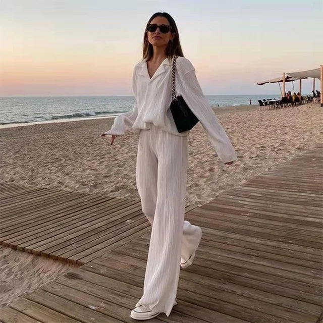 Two Piece Long Sleeve Suit Rieworkes