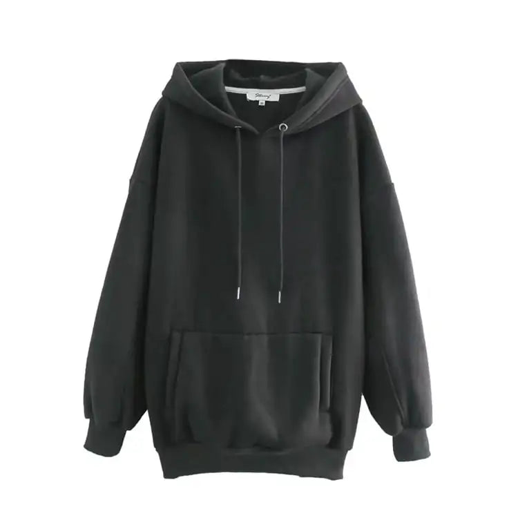 Casual Solid Color Plus Velvet Sweater for All Seasons Mimarta