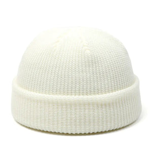 Plain Color Knit Beanie for Men and Women Winter Mimarta