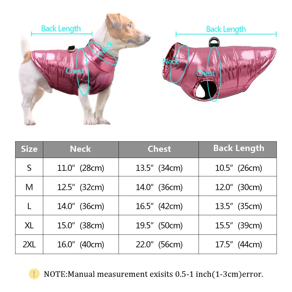 Waterproof Winter Dog Jacket Rieworkes