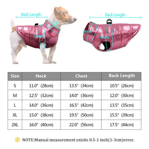 Waterproof Winter Dog Jacket Rieworkes