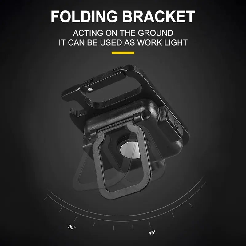 Multifuction Portable USB Rechargeable Pocket Work Light Mini LED Keychain Light Rieworkes