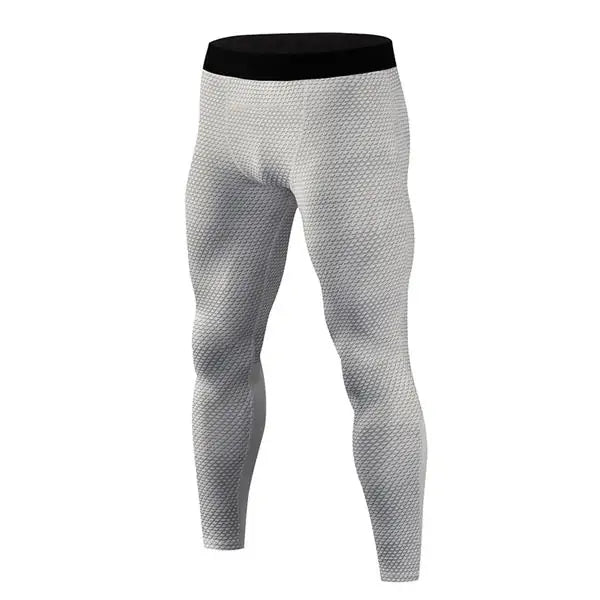Men's Compression Running Tights: New Fitness Gym Leggings Rieworkes