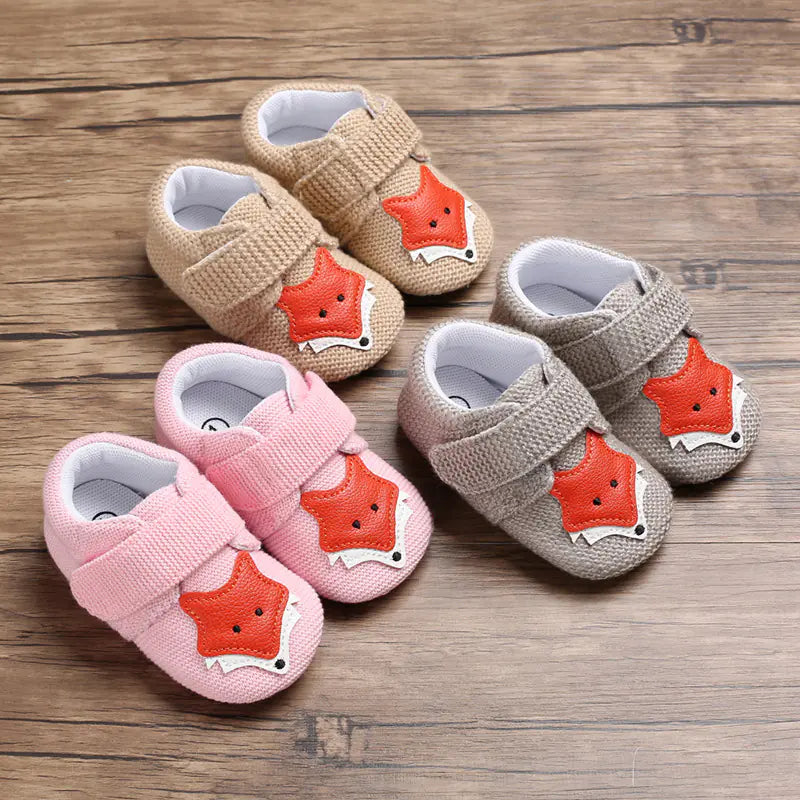 Soft Sole Cartoon Baby Shoes for 0-1 Year Olds Mimarta