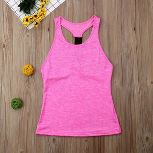 Casual Sleeveless Women  Yoga Shirts Rieworkes