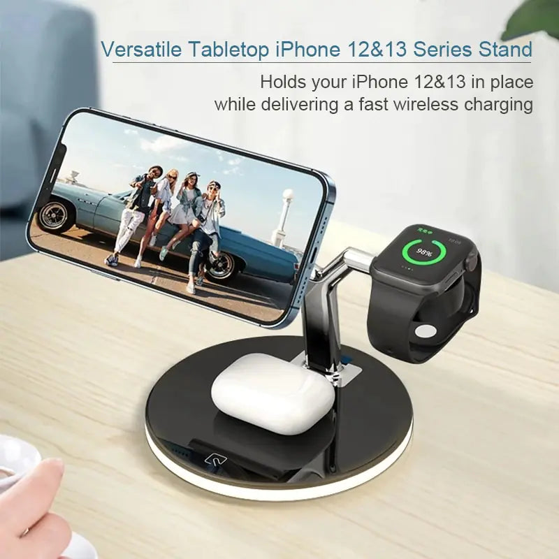 Magnetic Wireless Charger Stand Rieworkes