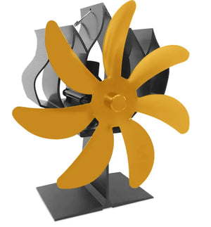 Ice Fishing Fire Protection Fireplace Fan – Efficient Heat Distribution Fan Mimarta
