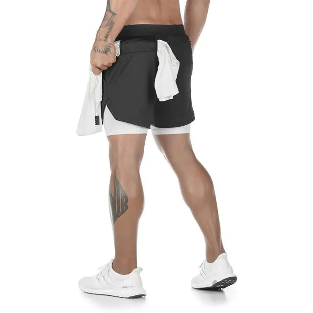 Gym Workout Shorts With Phone Pocket Rieworkes