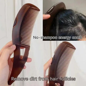 Revolutionary design of dandruff comb, energy massage comb, beauty comb, healthier scalp, better hair quality for women and men to remove dandruff and dirt (Medium, Count, 1) Rieworkes