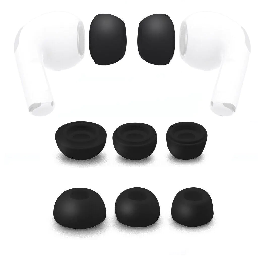 Replacement Ear Tips For Apple Airpods Pro Memory Foam Tips Airpod Pro - 3 Pairs Rieworkes