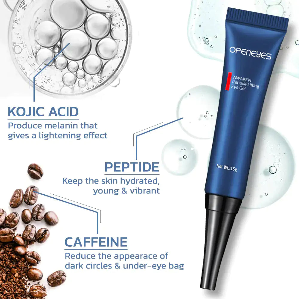 OPENEYES Awaken Peptide Lifting Eye Gel Rieworkes