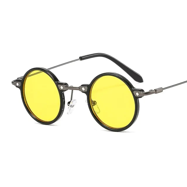 ZLY 2022 New Fashion Round Sunglasses Women Men PC Lens Rieworkes