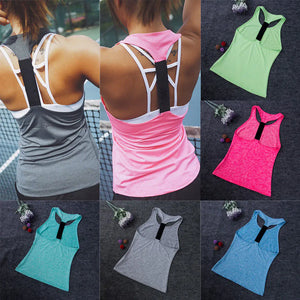 Casual Sleeveless Women  Yoga Shirts Rieworkes