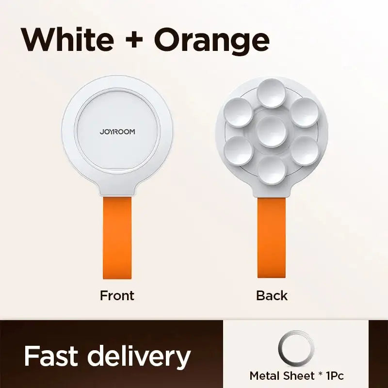 Joyroom Magnetic Suction Cup Phone Mount Hand-Free Mirror Shower Silicone Suction Phone Case Grip Stand Holder For iPhone 15 Pro Rieworkes