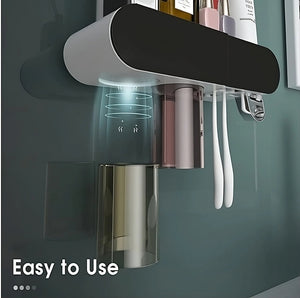 Convenient Toothbrush and Cosmetics Organizer Rieworkes