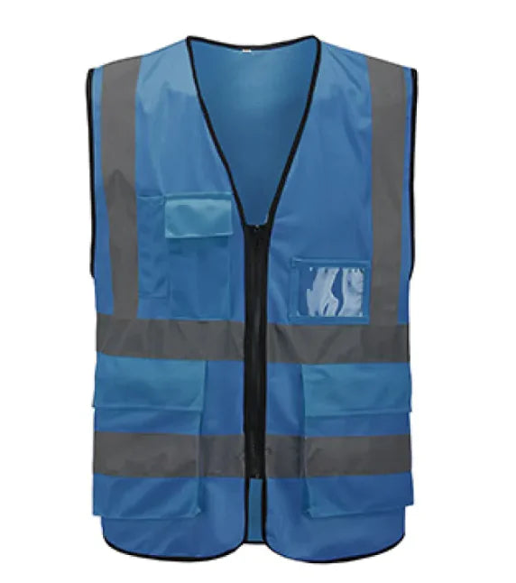 Multi-Pocket Reflective Safety Vest – Customizable for Work & Outdoor Use Mimarta