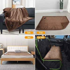Romantic Couple Winter Blanket Rieworkes