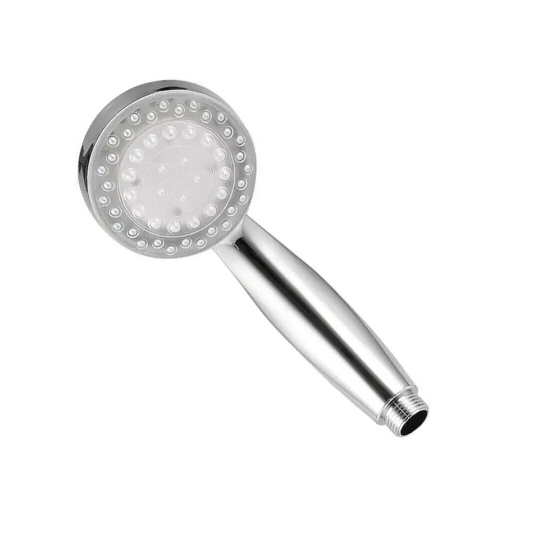 Handheld 7 Color Changing LED Light Water Bath Home Bathroom Shower Head Glow Rieworkes