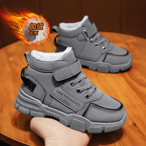 Boys' Cotton Winter Boots - Thick Warm Casual Shoes Mimarta